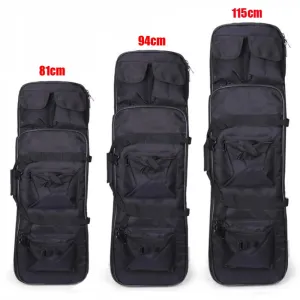 1000D Nylon Hunting Rifle Gun Case Tactical Gun Bag Shooting Airsoft Holster Gun Carry Protection Backpack 81/94/115cm