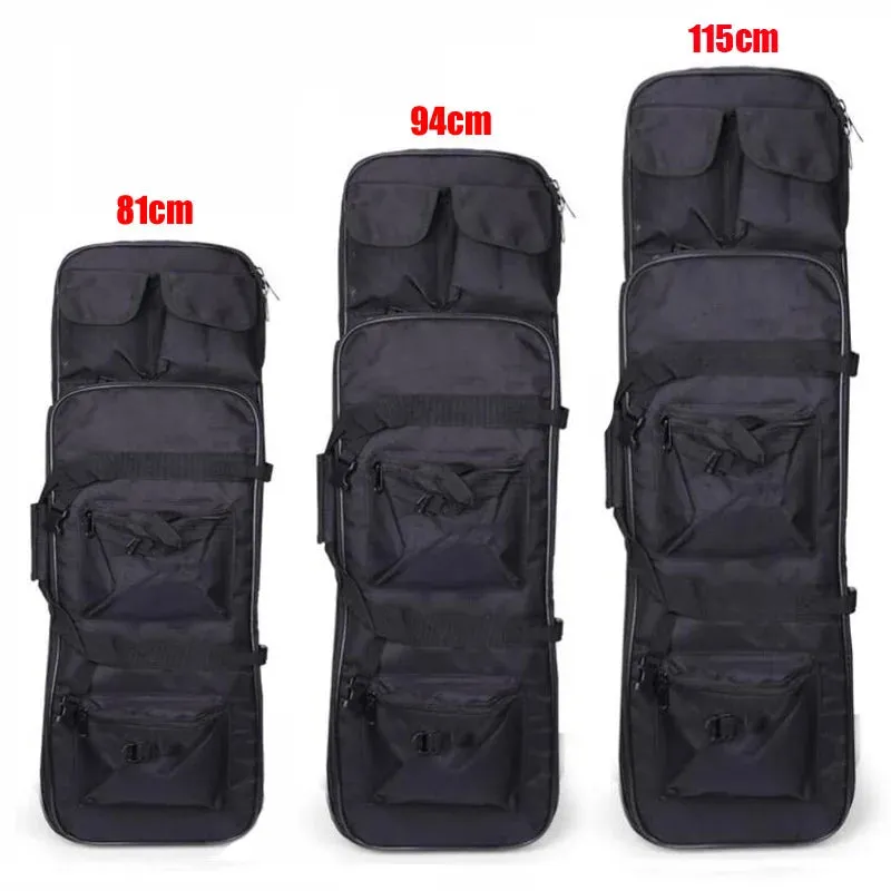 1000D Nylon Hunting Rifle Gun Case Tactical Gun Bag Shooting Airsoft Holster Gun Carry Protection Backpack 81/94/115cm