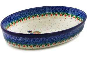12" Oval Baker - Charming Prince