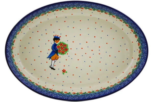 12" Oval Baker - Charming Prince