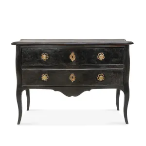 18th Century French Ebonized Commode