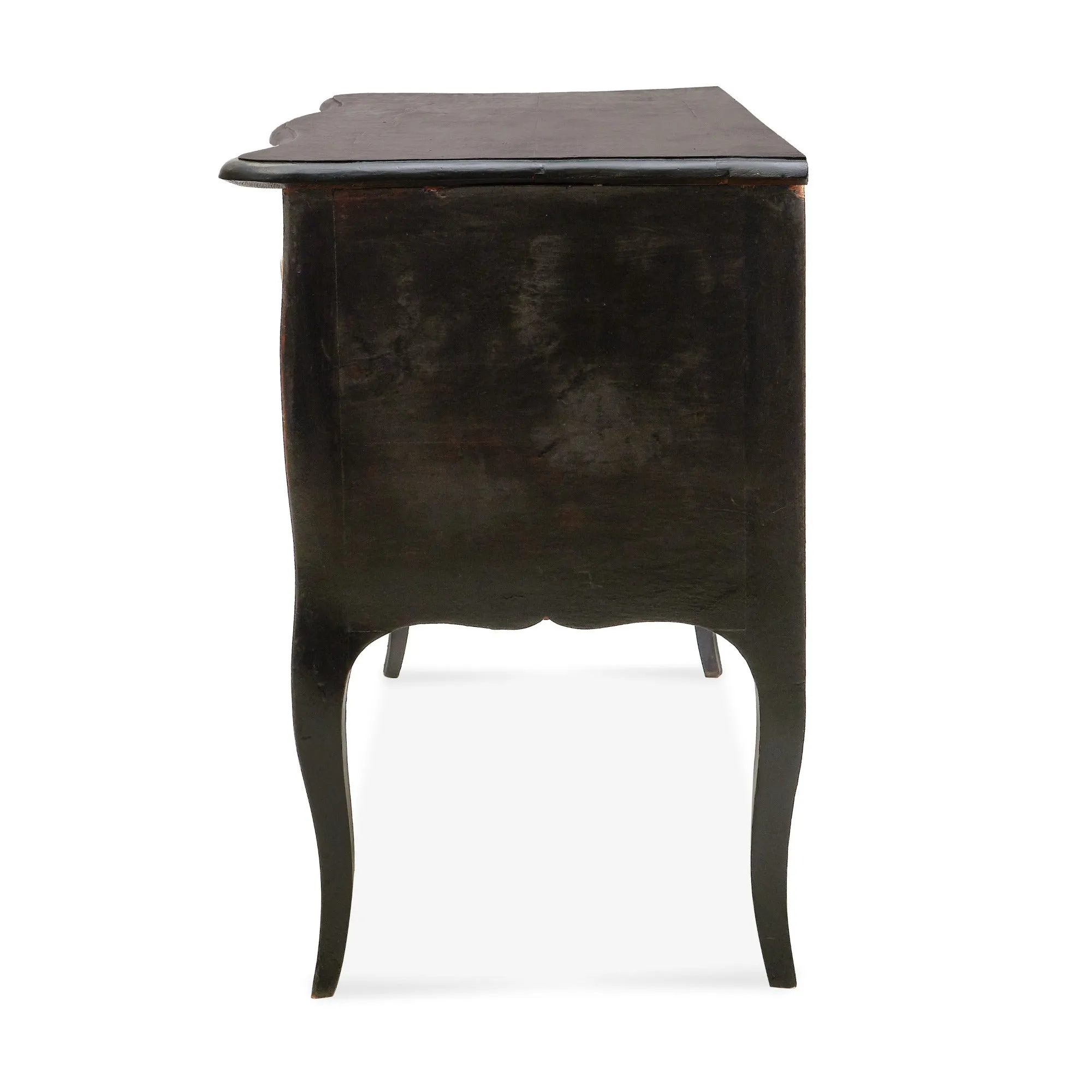 18th Century French Ebonized Commode