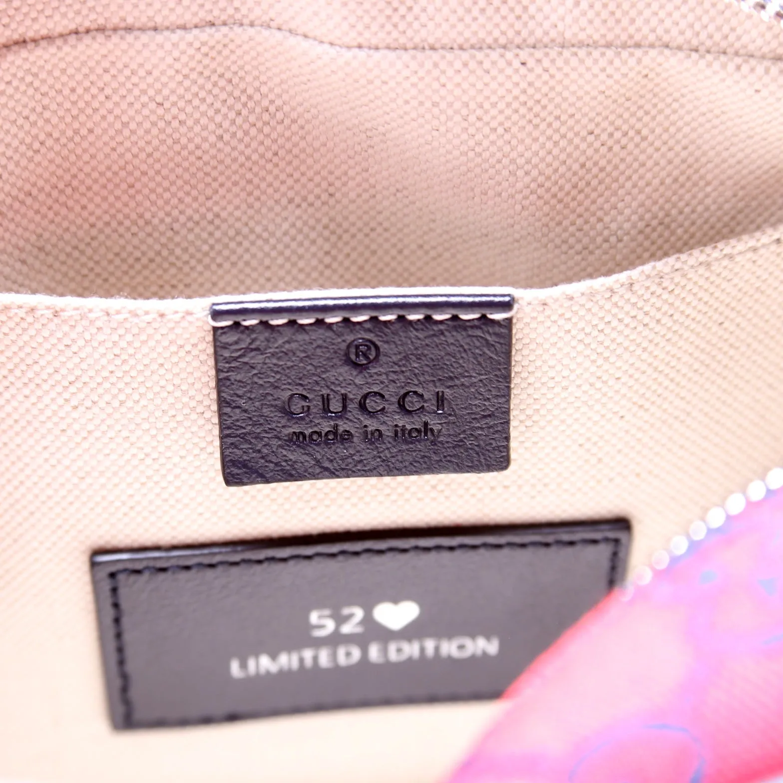 447632 Marmont Small Multicolor Canvas Camera Bag