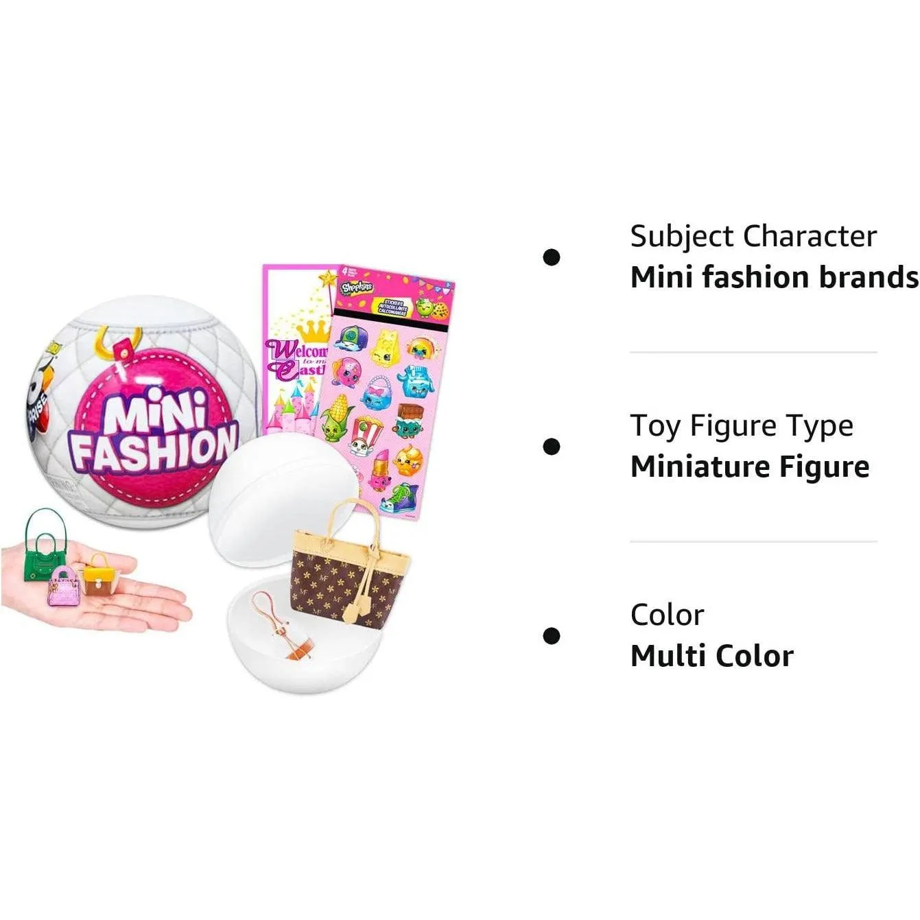 5 Surprise Mini Fashion Mystery Brand Collectibles by ZURU Series 1