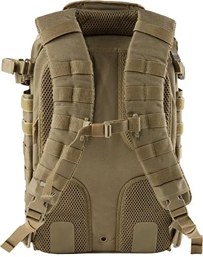 5.11 Tactical All Hazards Prime Backpack, 29 Liters Capacity, Laptop Compartment, Style 56997, Sandstone