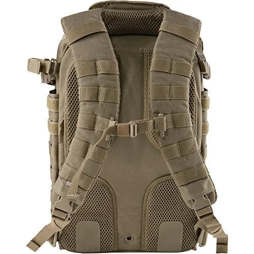 5.11 Tactical All Hazards Prime Backpack, 29 Liters Capacity, Laptop Compartment, Style 56997, Sandstone