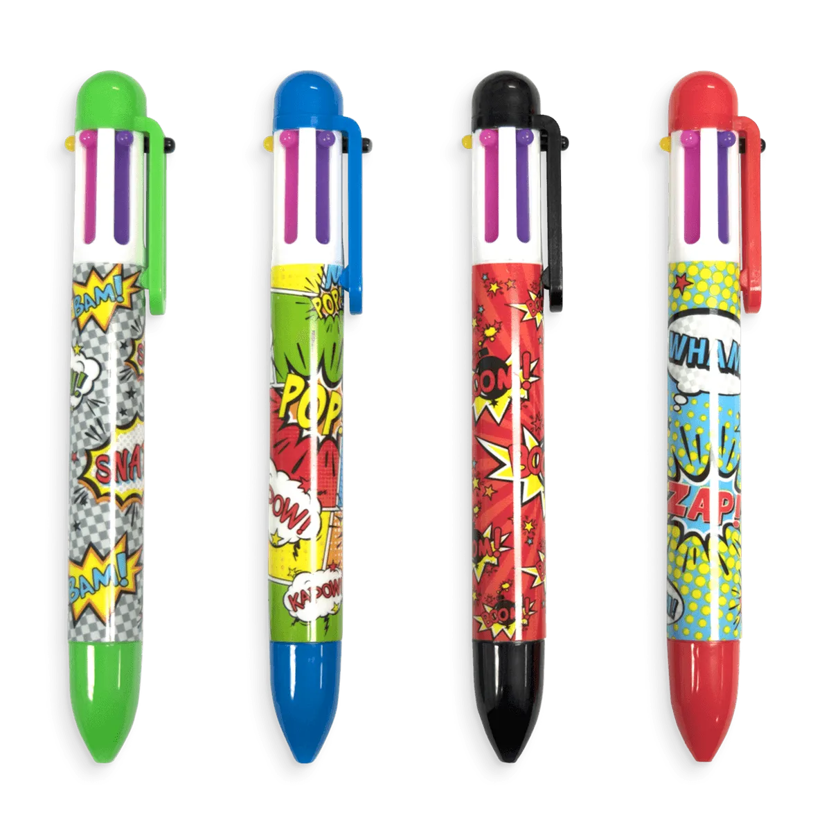 6 Click Pens - Comic Attack