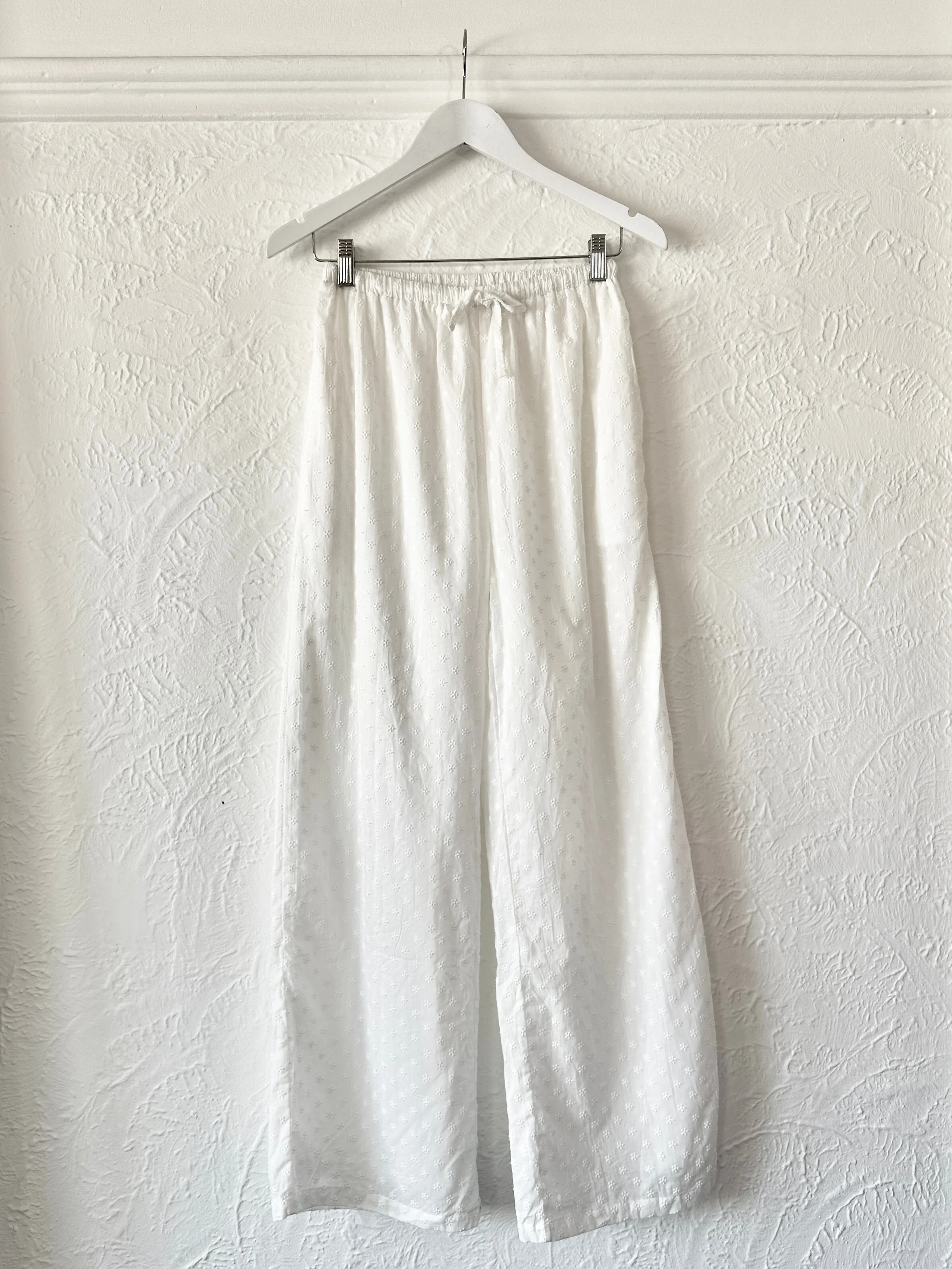 Adult Ash Cotton Broderie Pants