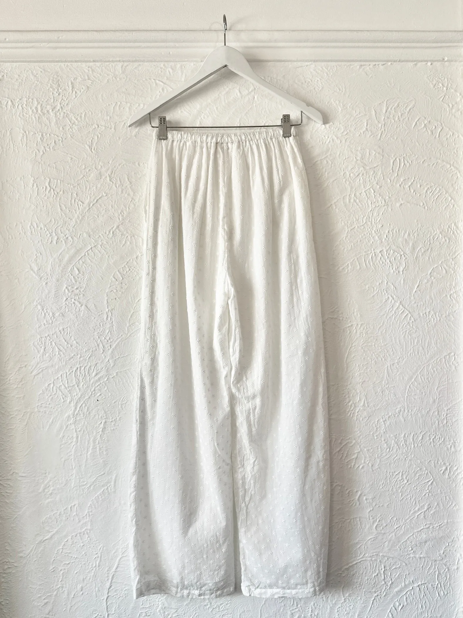 Adult Ash Cotton Broderie Pants