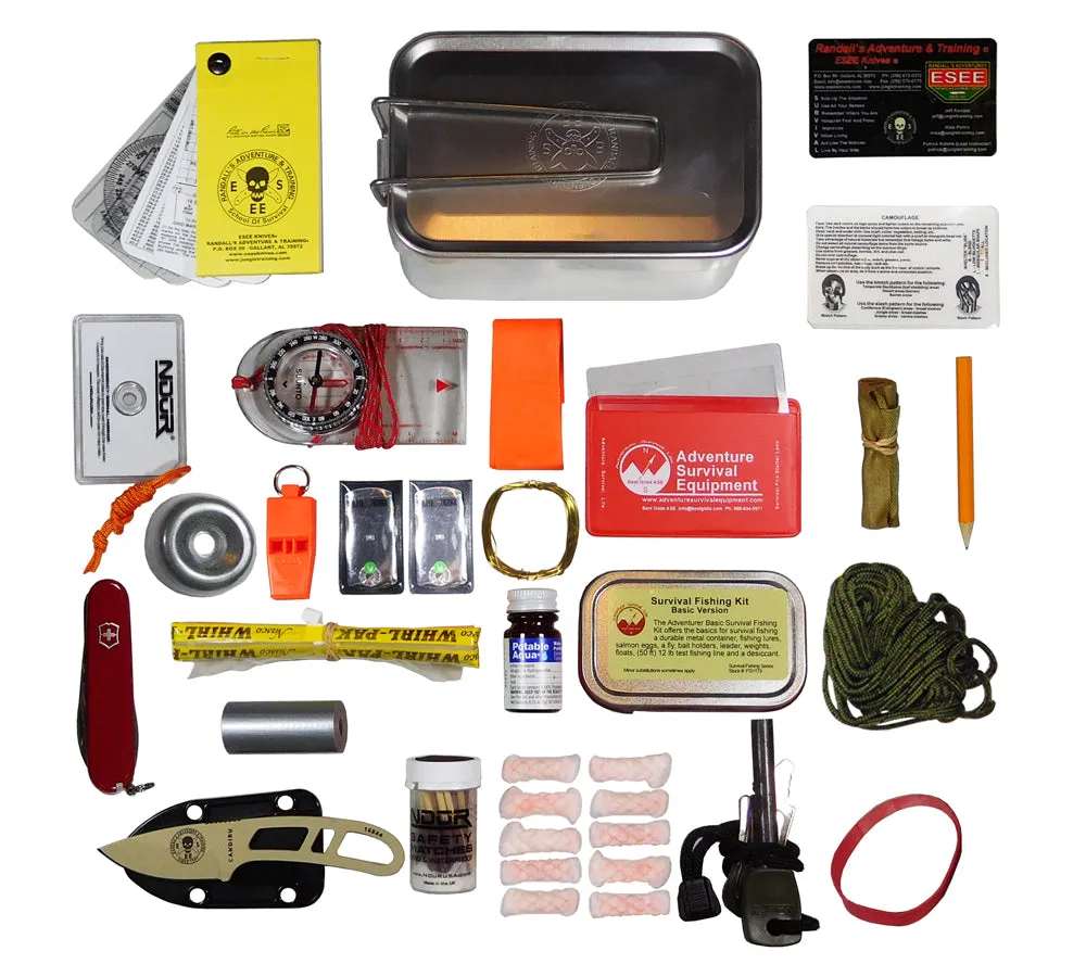 Advanced Survival Kit, Olive Drab - ESEE Knives