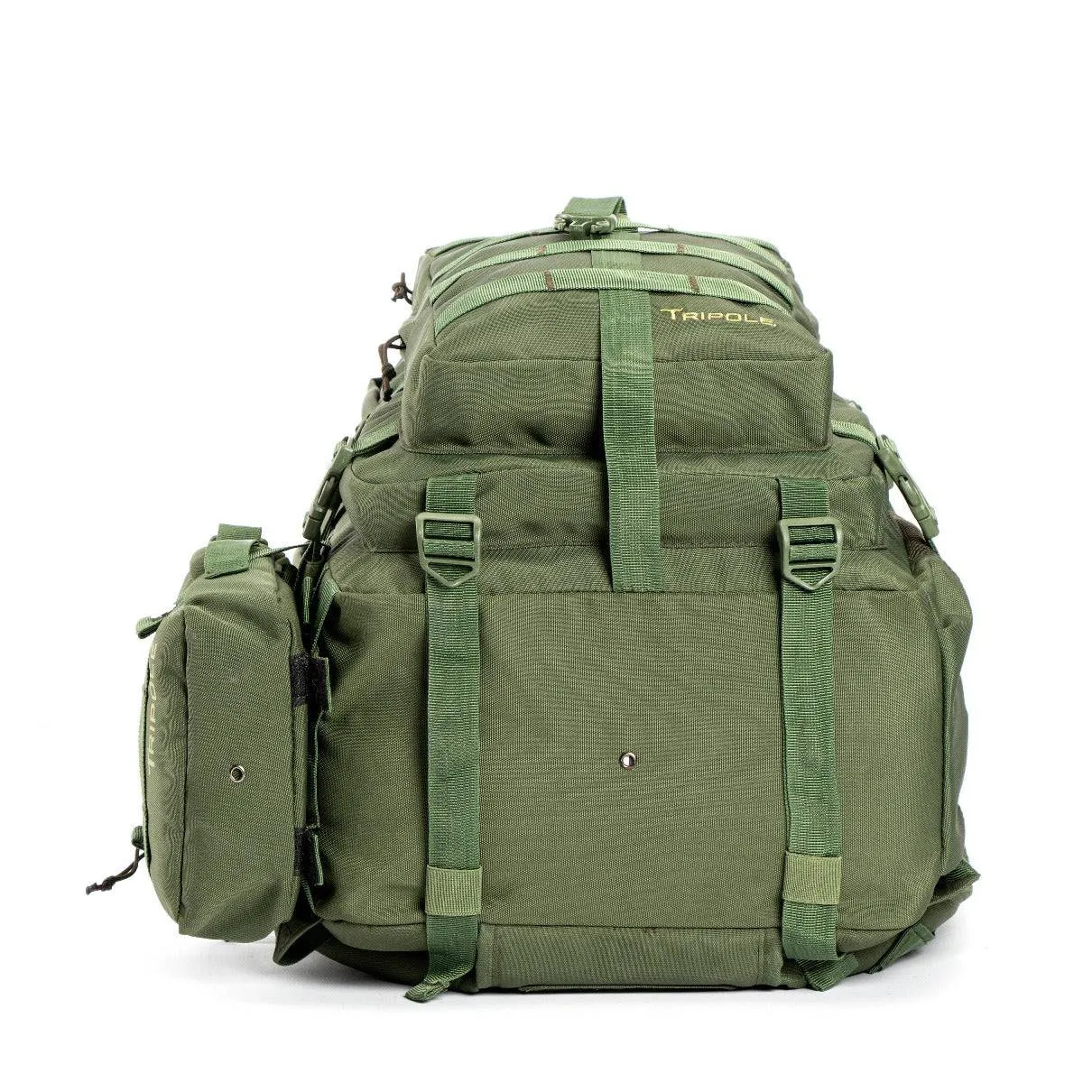 Alfa Military Tactical Backpack with Sling Bag Attachment -  45 Litres - Army Green