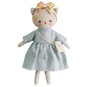 Alimrose - Mini Lilly Kitty Grey Linen