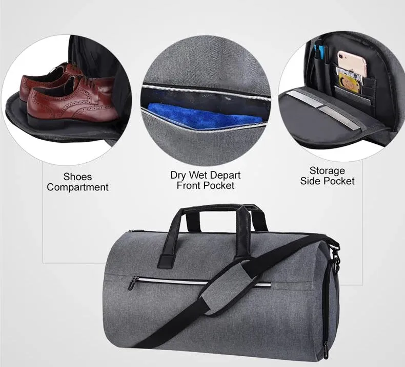 ALL IN 1 GARMENT TO DUFFLE TRAVEL BAG (PRE-SALE)