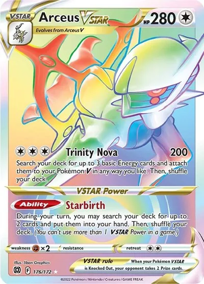 ARCEUS VSTAR 176/172