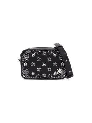 Bandana Embroidered Leather Camera Bag