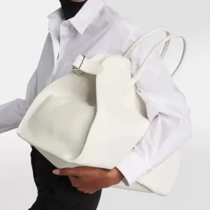 Big Travel Leather Cowhide Shoulder Bag