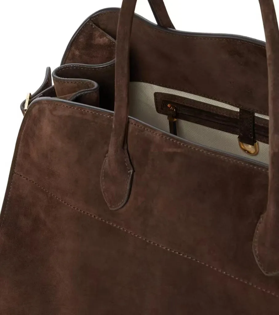 Big Travel Leather Cowhide Shoulder Bag