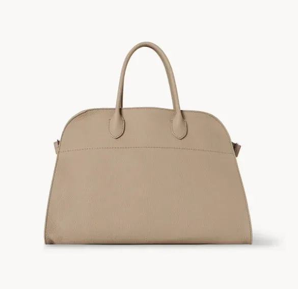 Big Travel Leather Cowhide Shoulder Bag