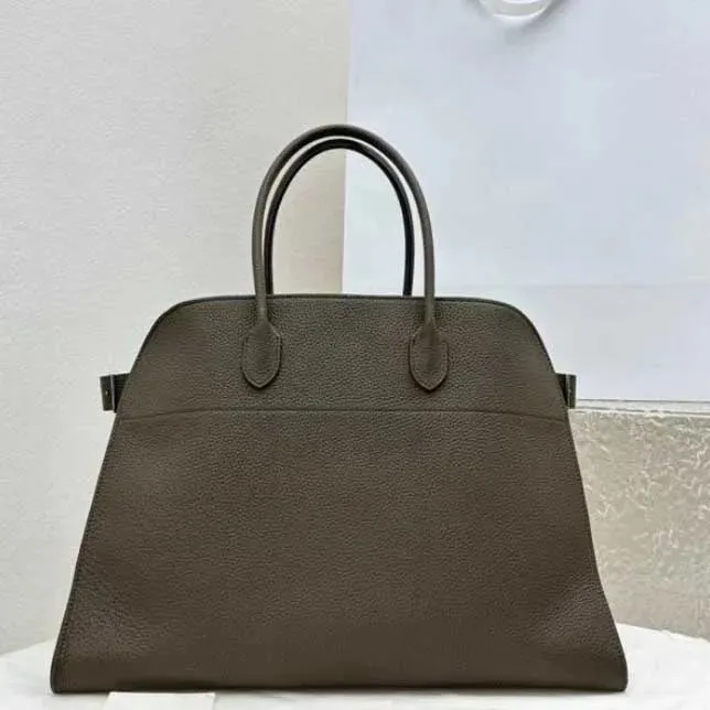 Big Travel Leather Cowhide Shoulder Bag