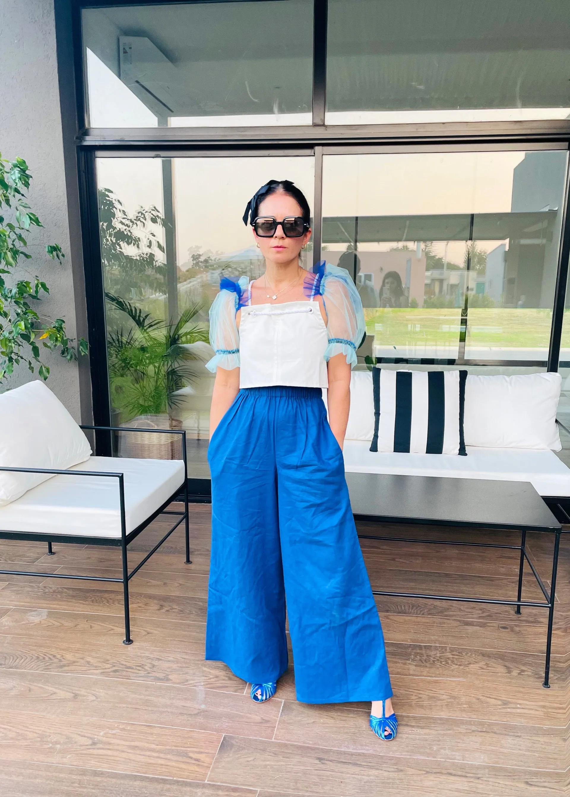 Blue Romeo Pants
