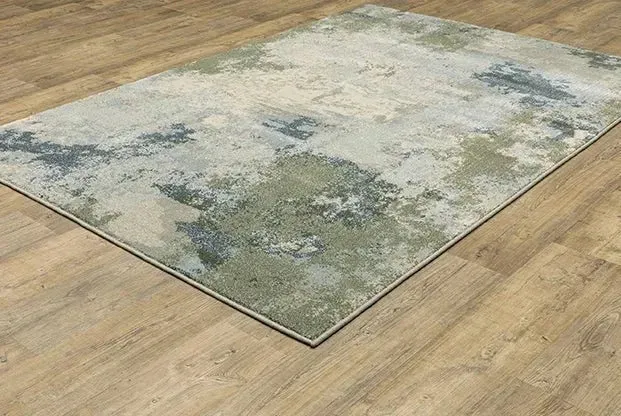 Branson BR08A Blue/Green Rug