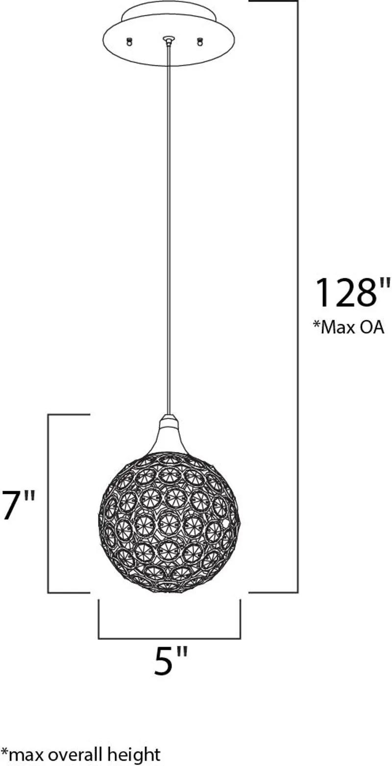 Brilliant Single Pendant