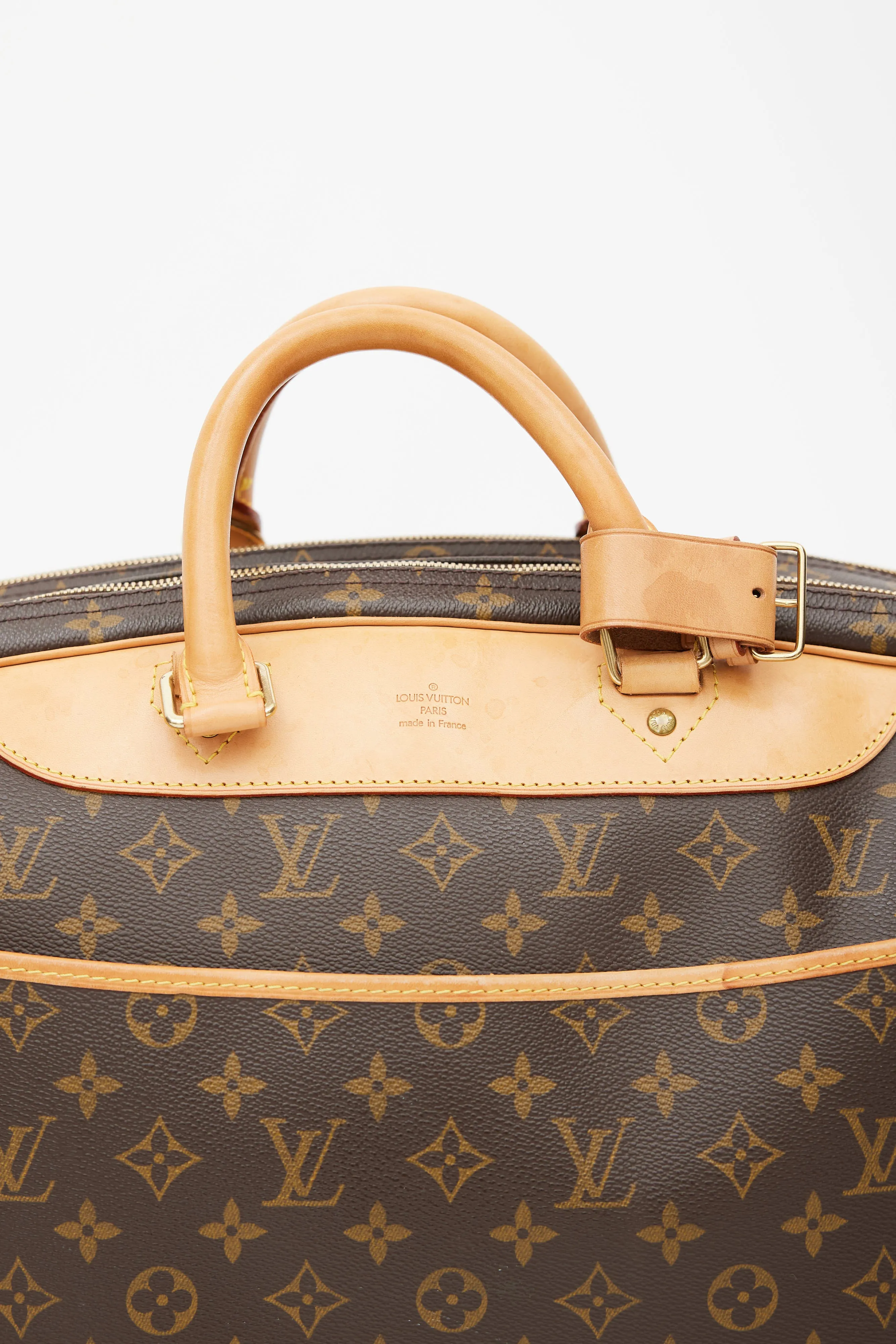 Brown Alize 24 Heures Monogram Duffle Bag