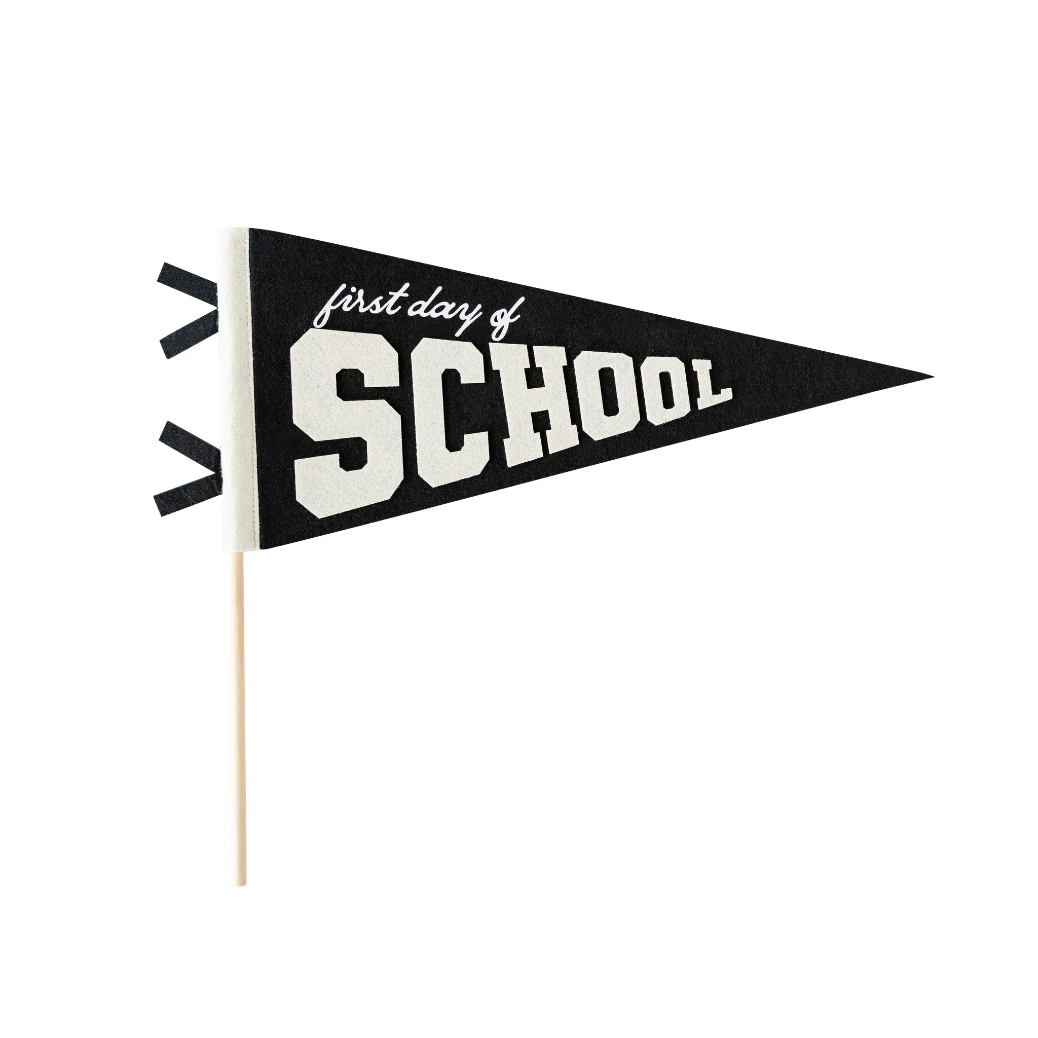 BTS913 -  Back To School First Day Felt Pennant