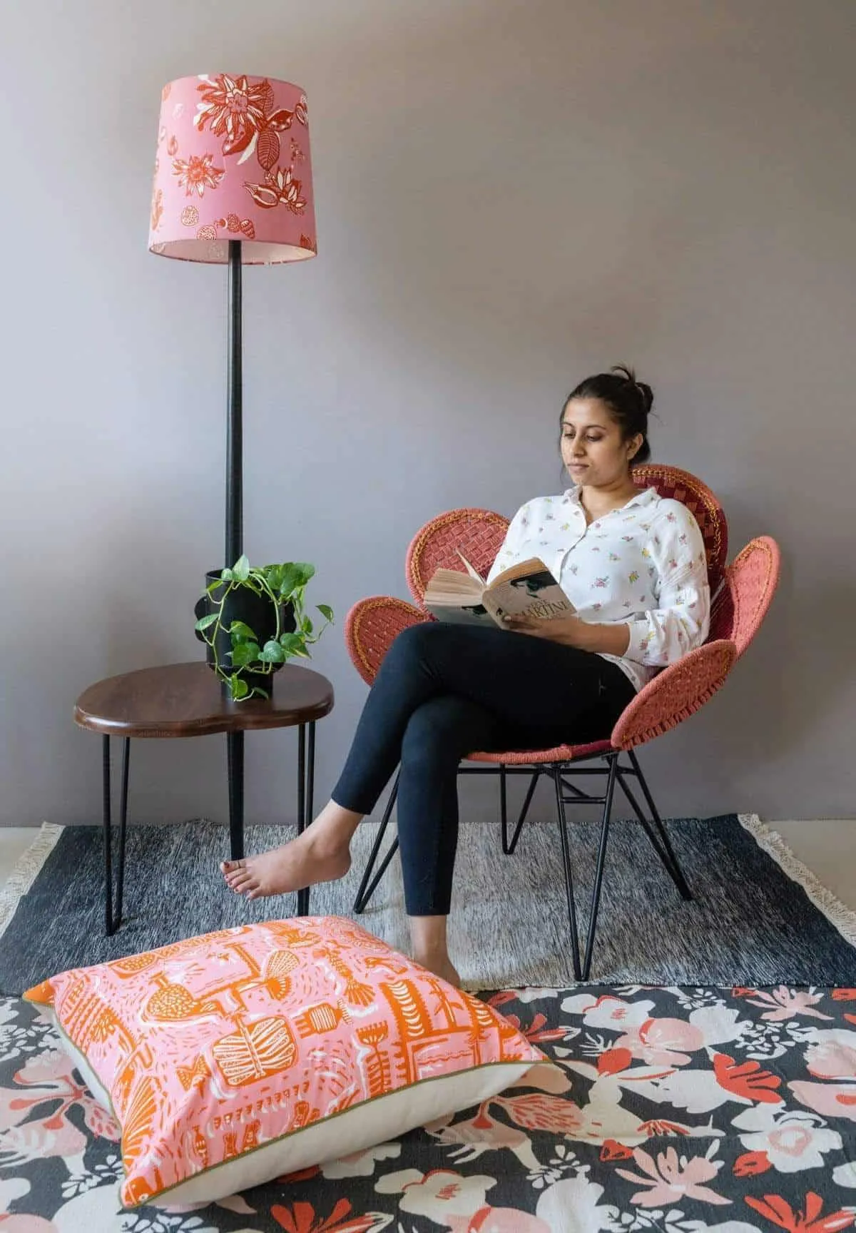 Butterfly Accent Chair (Multi-Colored)