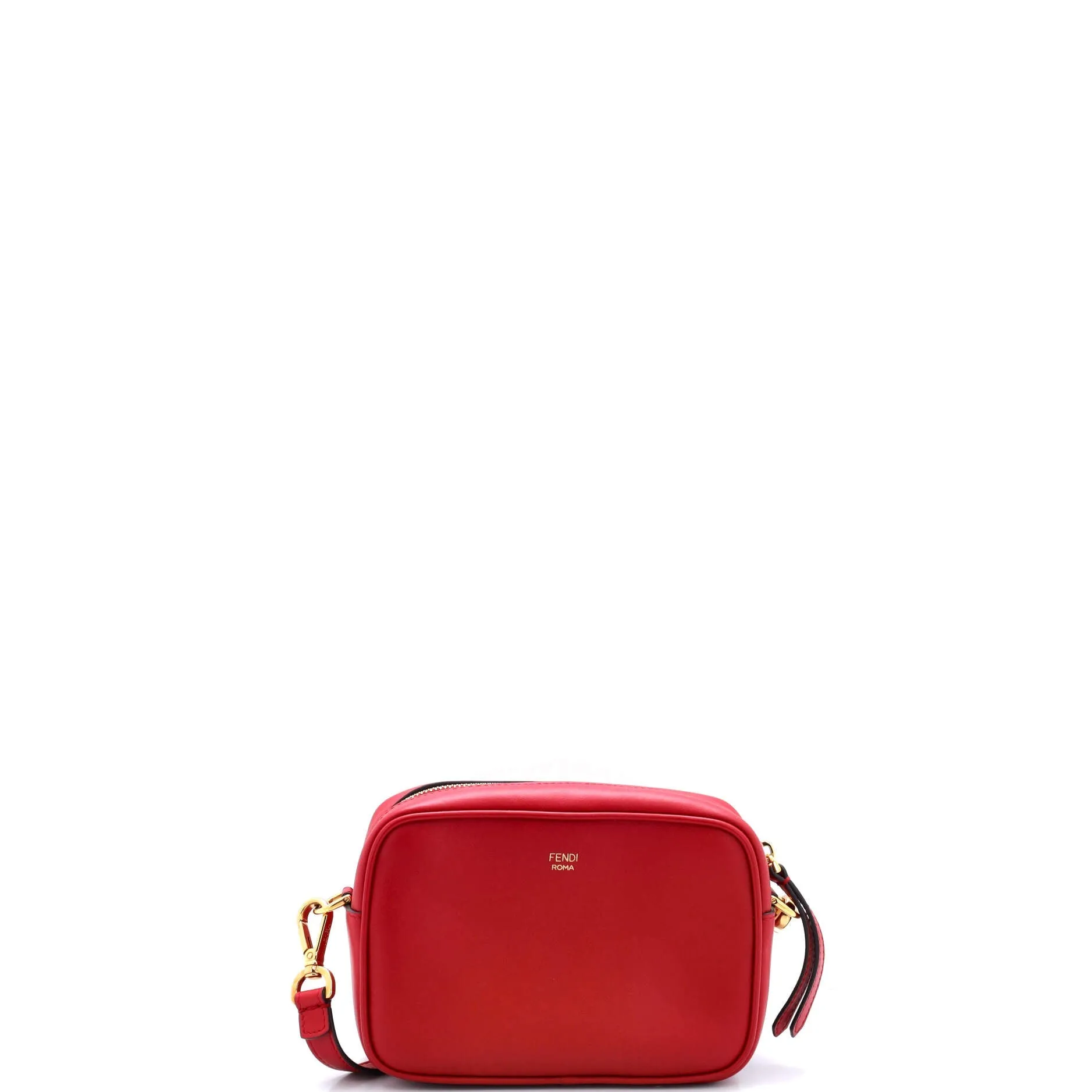 Camera Bag Zucca Embossed Leather Small