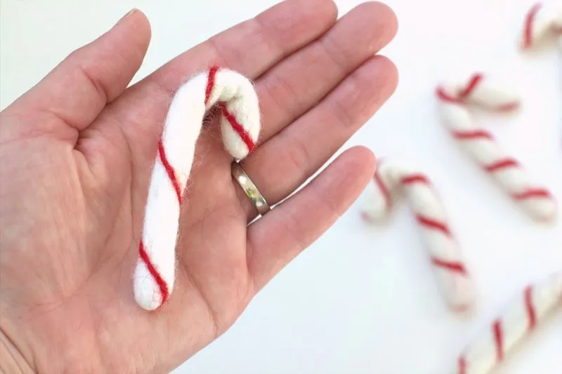 Candy Canes- Red with White Stripes-