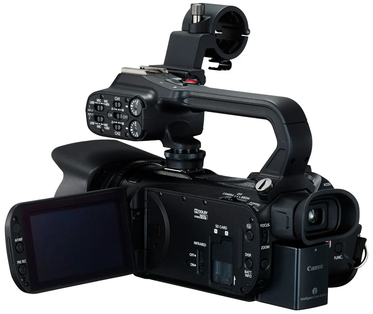 Canon XA35 Professional Camcorder   FULL SIZE TRIPOD MEGA BUNDLE