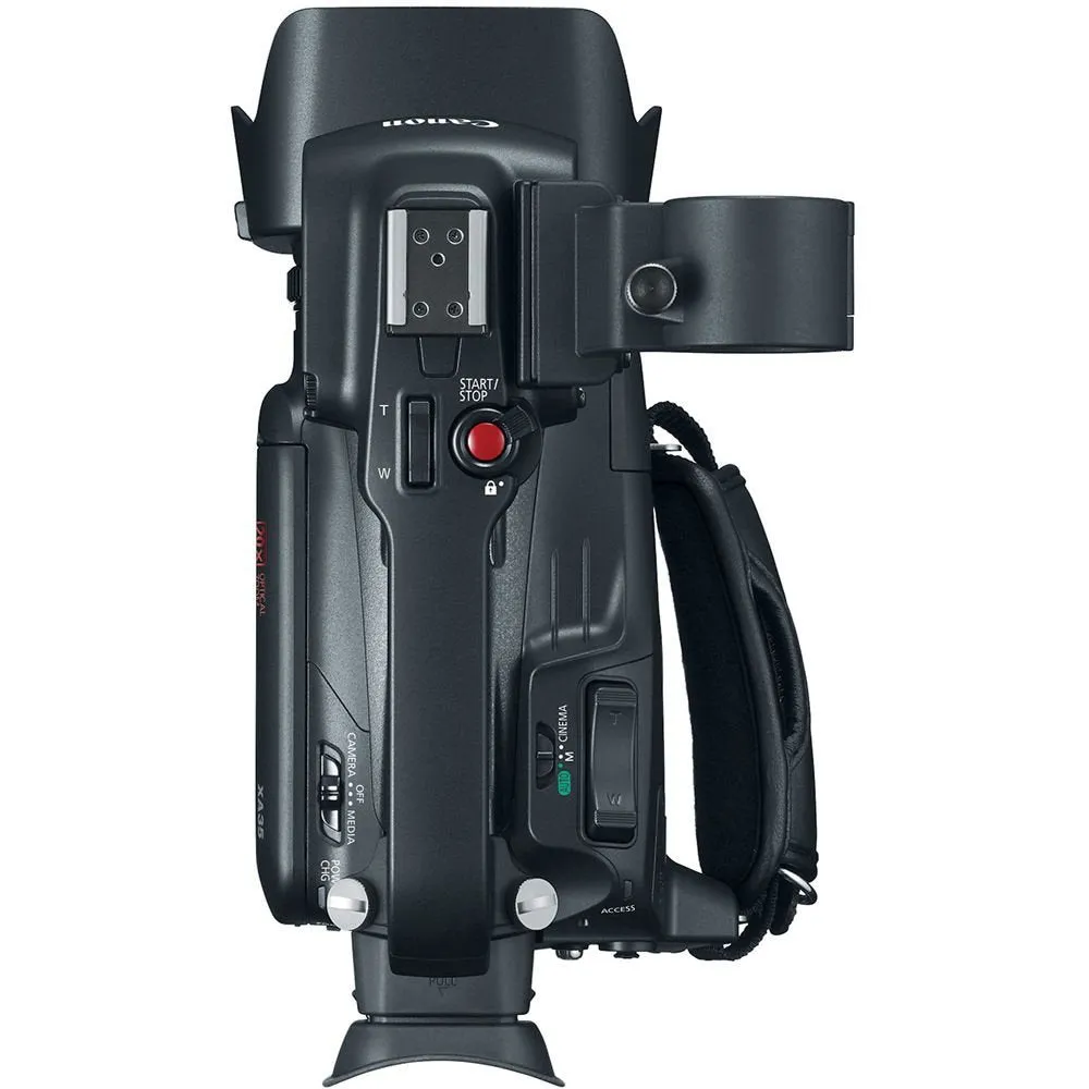 Canon XA35 Professional Camcorder   FULL SIZE TRIPOD MEGA BUNDLE