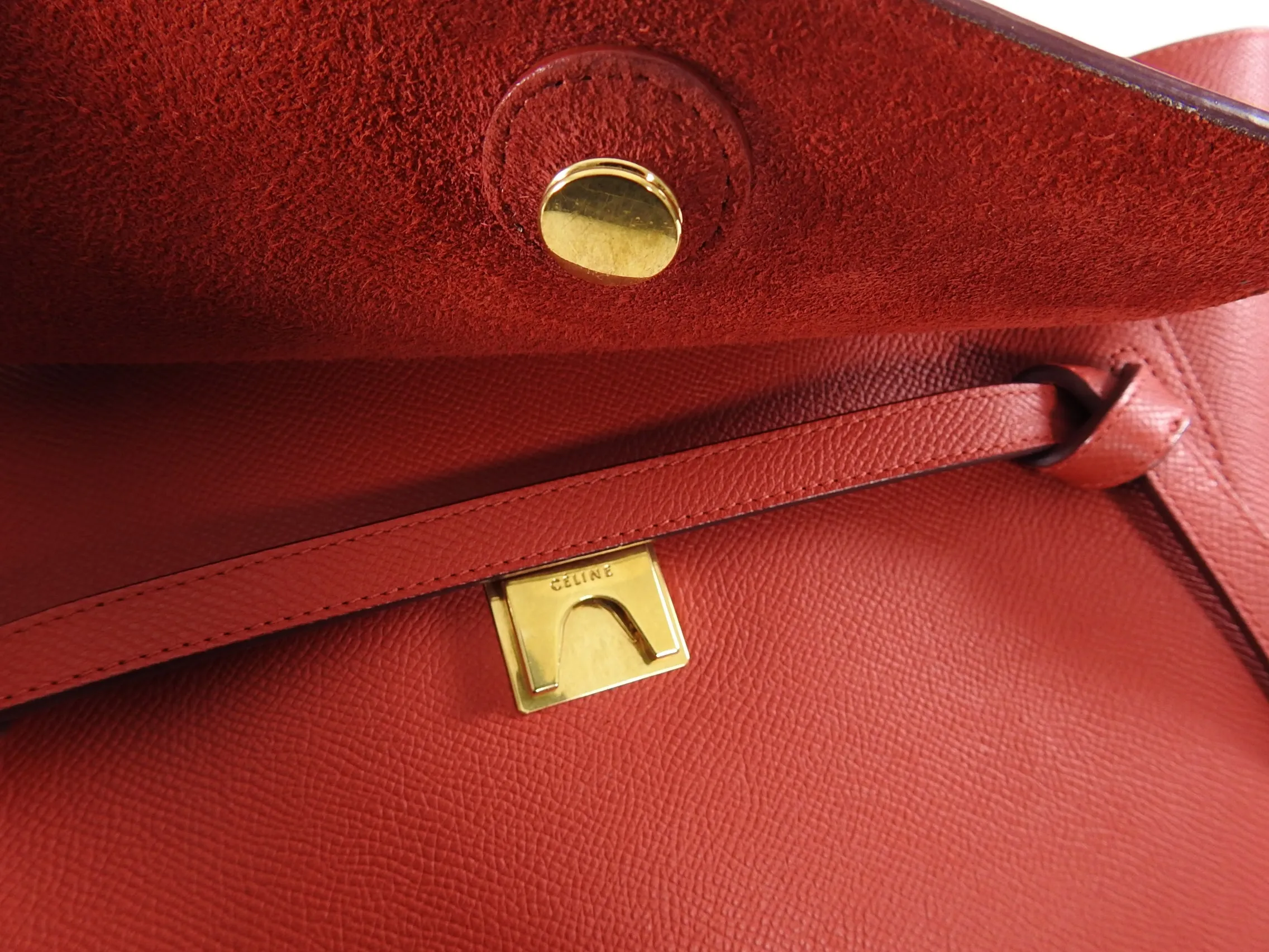 Celine Ruby Red Mini Belt Bag