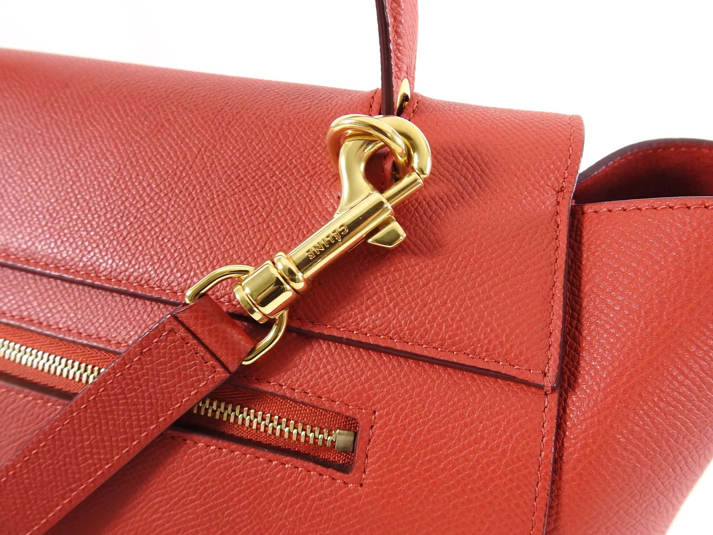Celine Ruby Red Mini Belt Bag