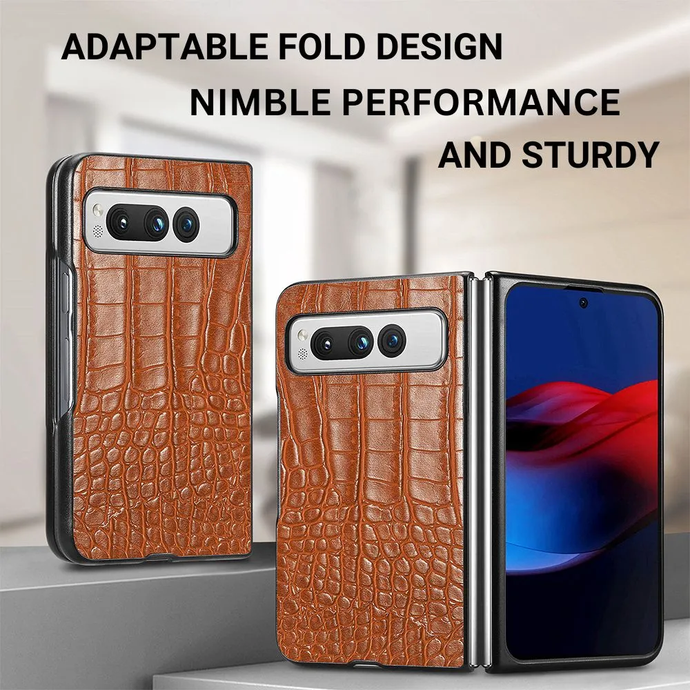 Cetera Slim Leather Case for Google Pixel Fold