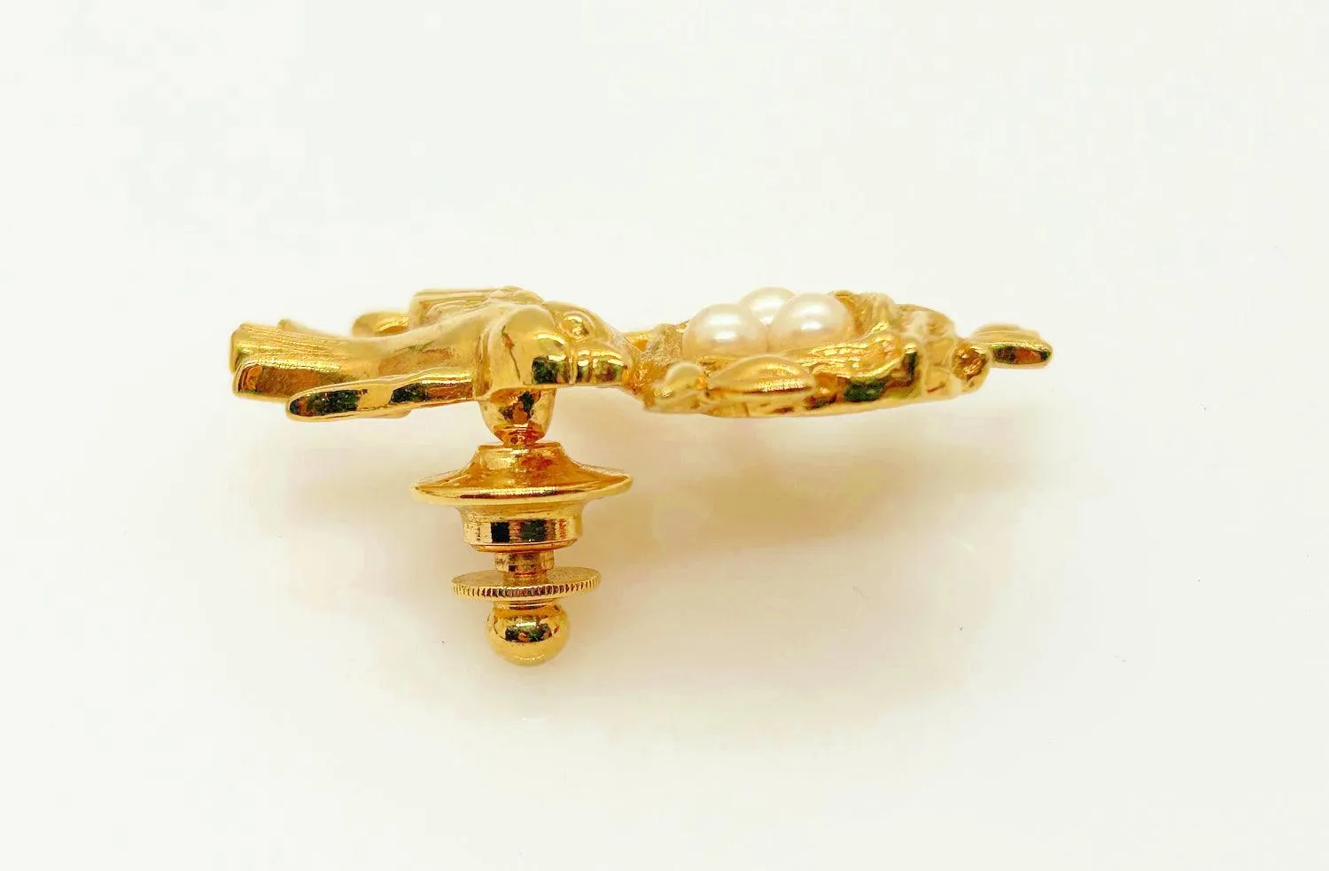 Charming Bird’s Nest with Eggs Pin