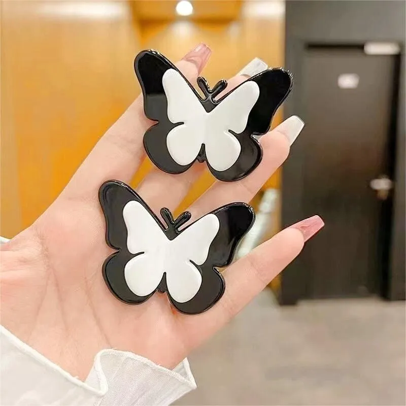 Charming Black Butterfly Hair Clip