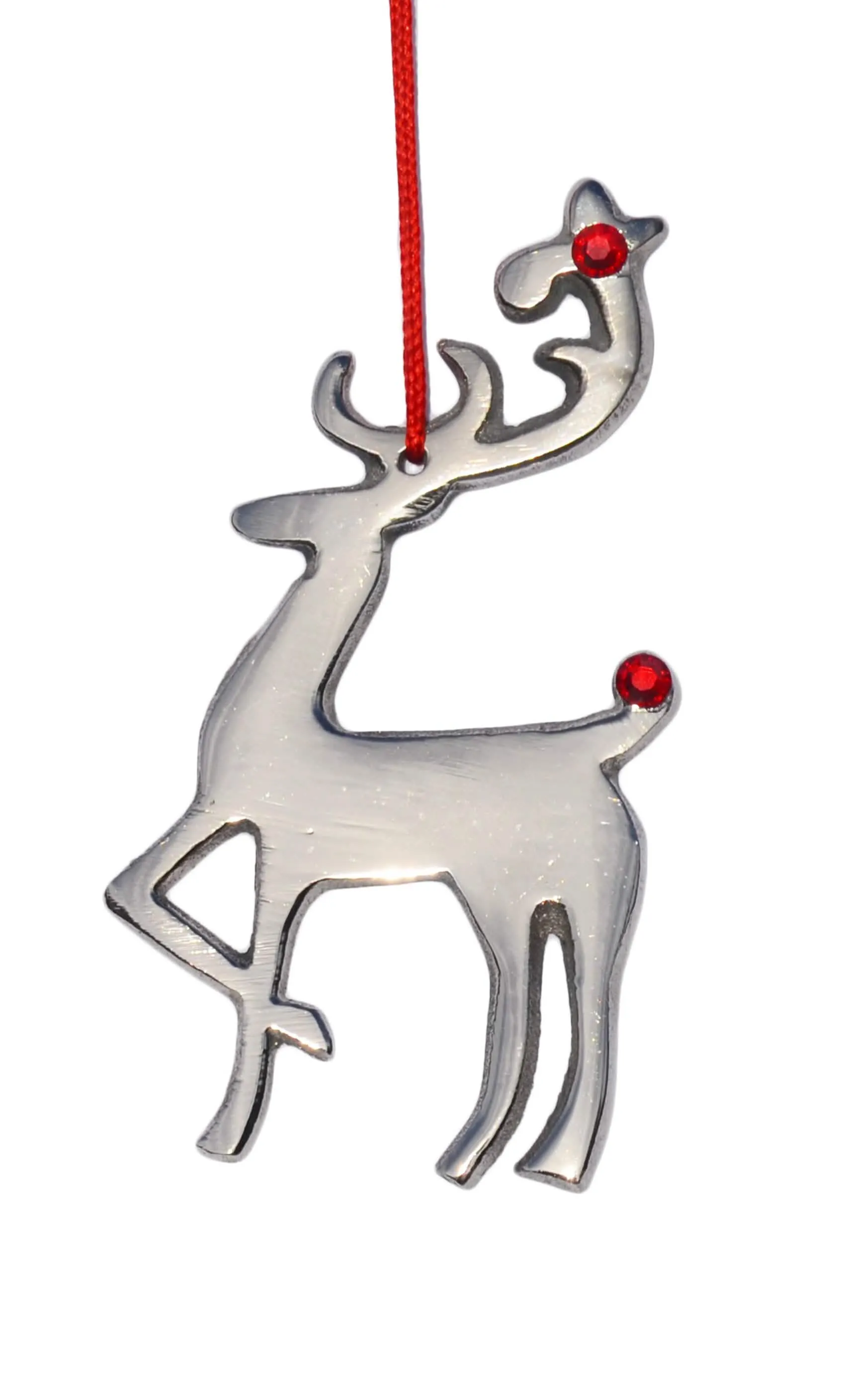 Charming Handmade Reindeer Holiday Ornament