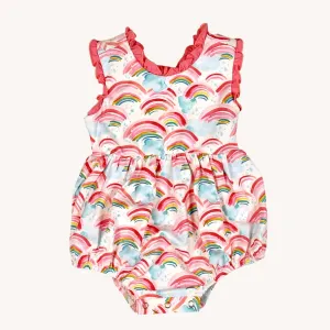 Charming Mary Dahlia Bubble - Rainbows
