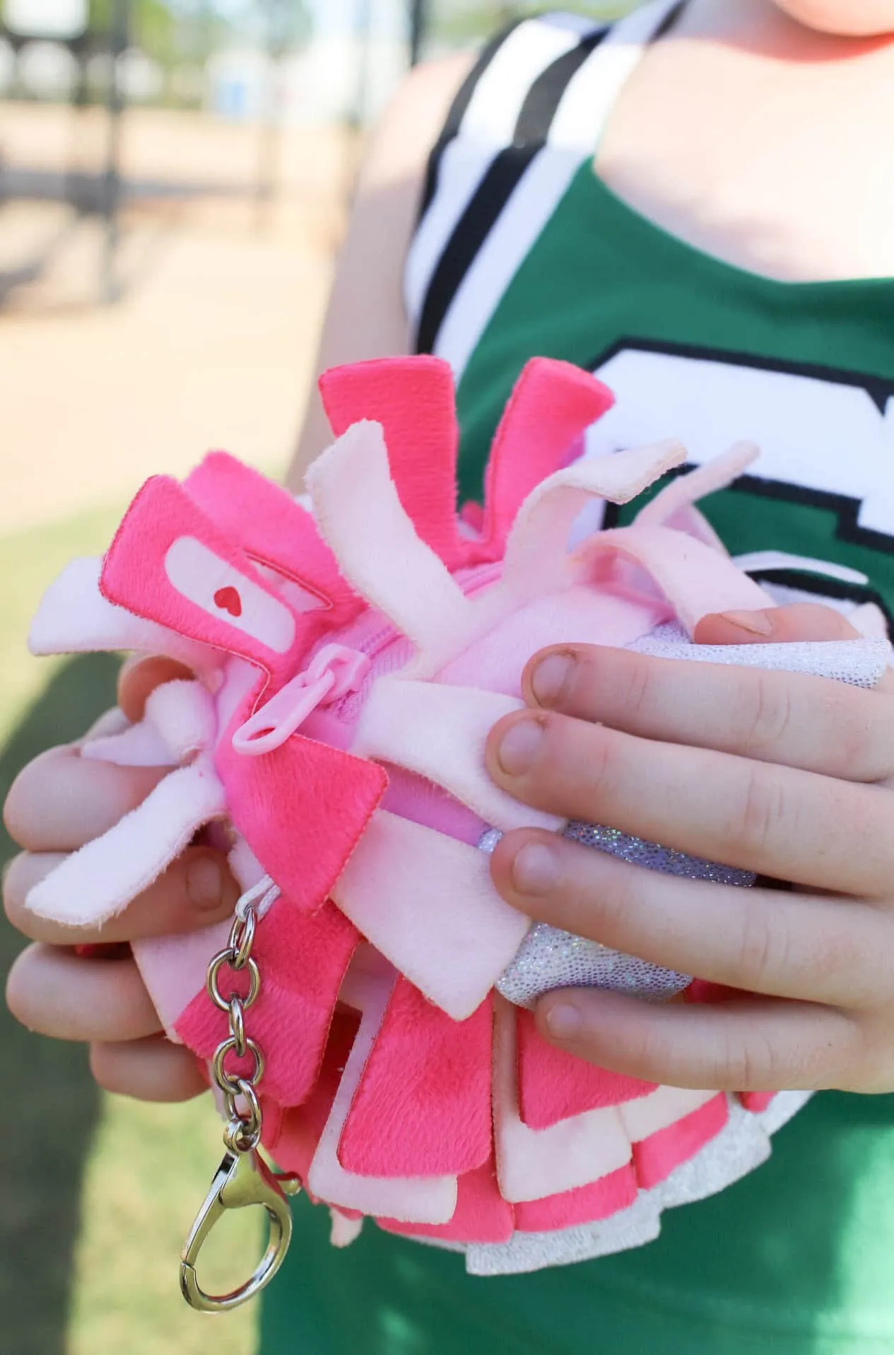 Cheer Pom Pom Keychain - Cute First Aid Kit Keychain | BOO BOO BALL™