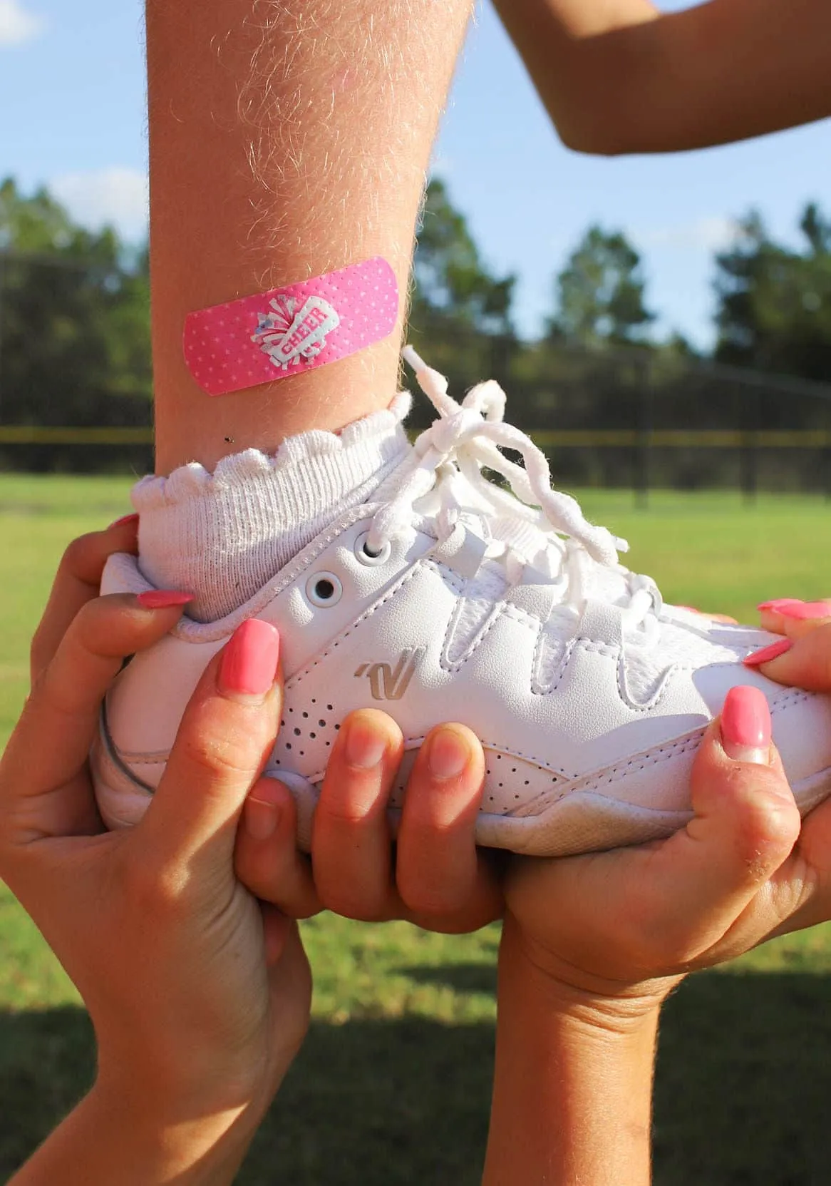 Cheer Pom Pom Keychain - Cute First Aid Kit Keychain | BOO BOO BALL™