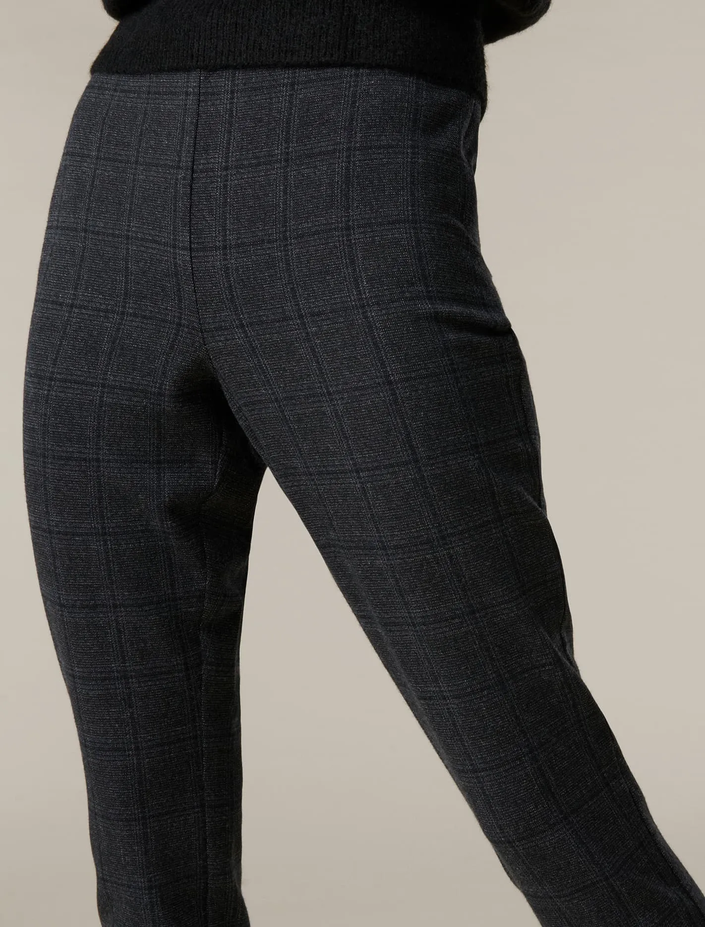 Chloe Check Pull On Legging