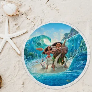 Circular Beach Rug - CB - 41