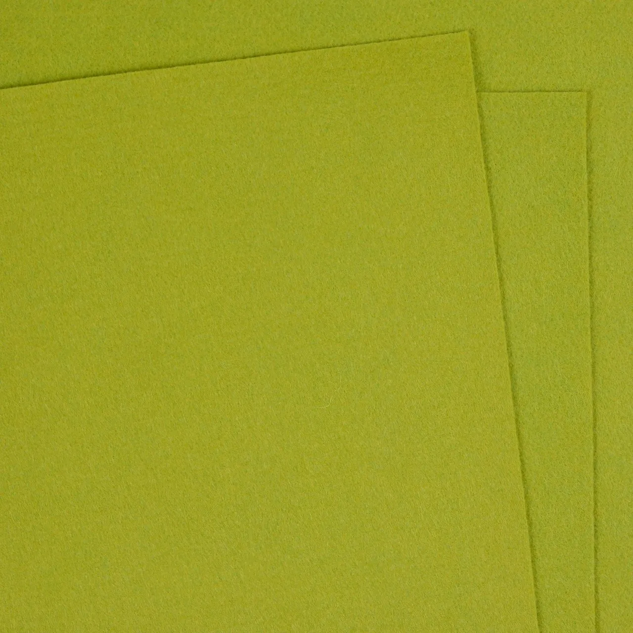 Citron Wool Blend Felt