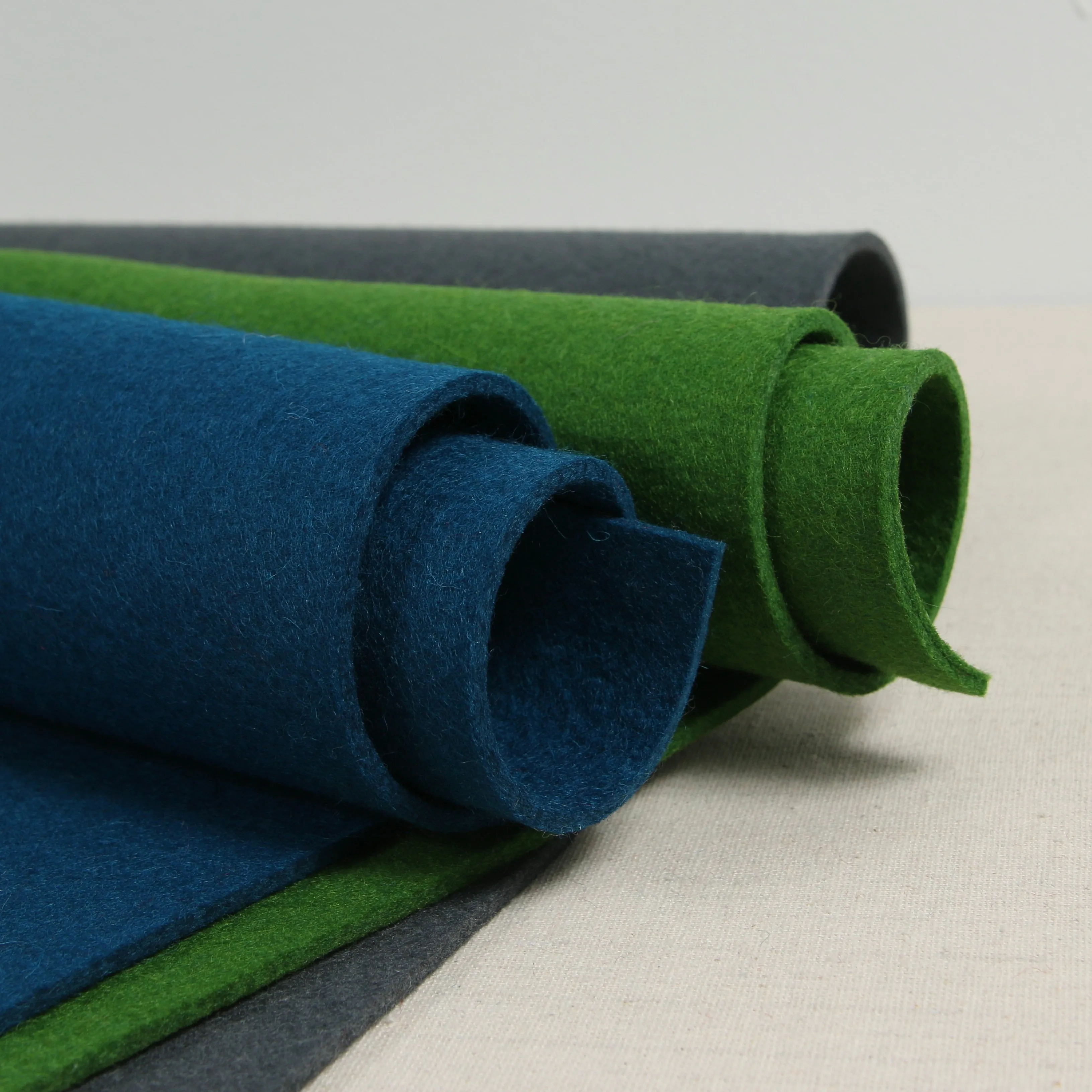 Conifer Green, Thick felt
