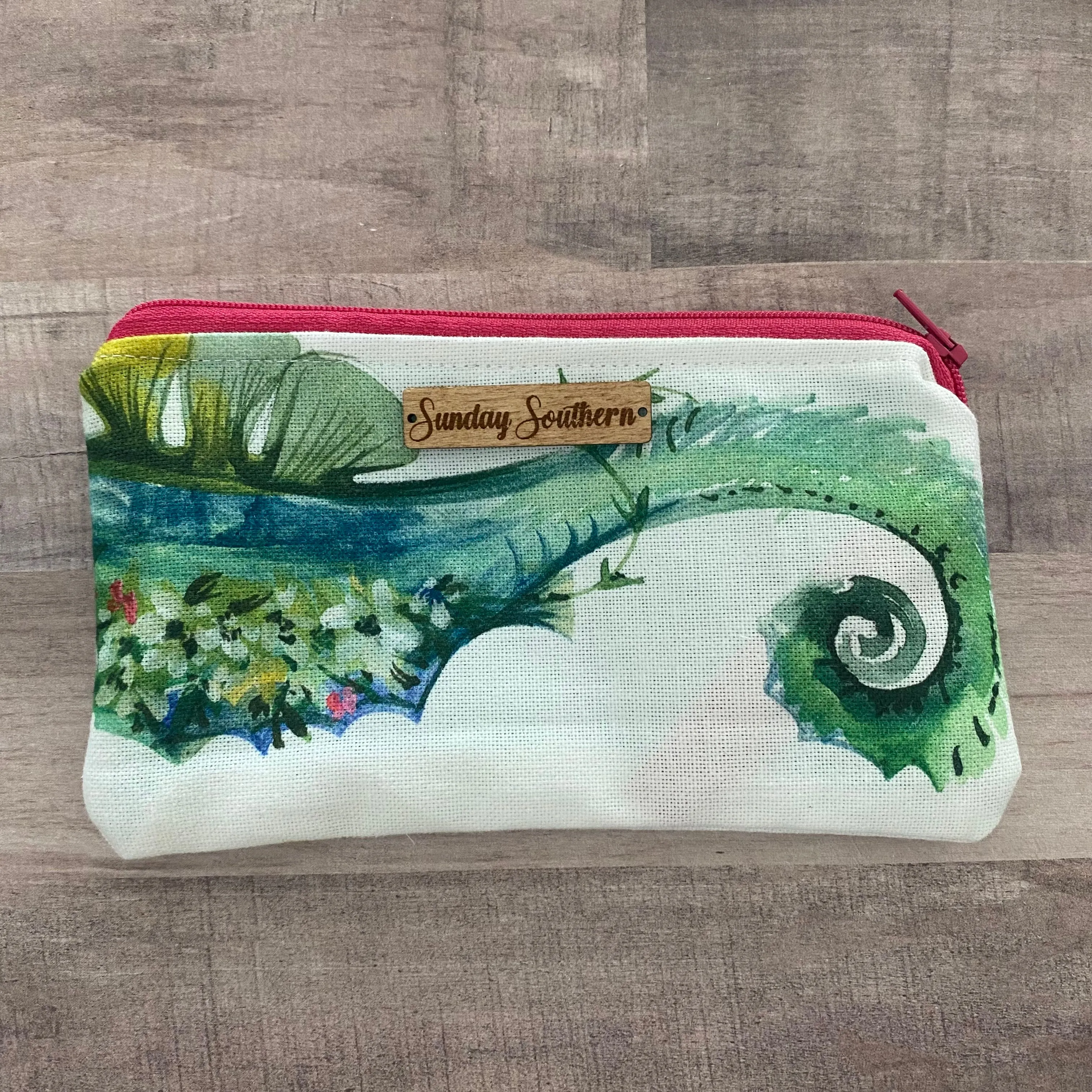 Coral Reef Party Small Zipper Bag
