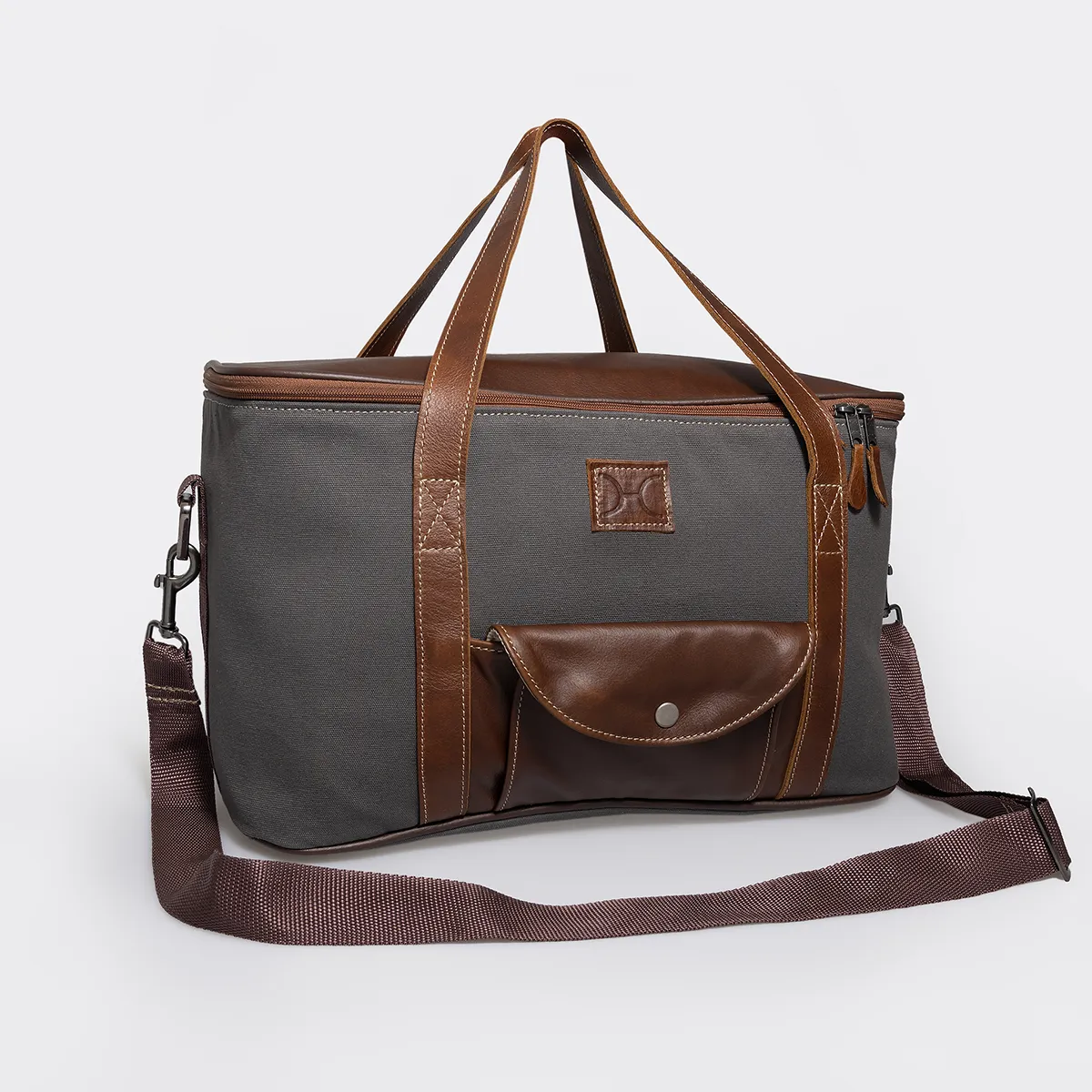 Corporate Caddy Cooler Canvas & Leather