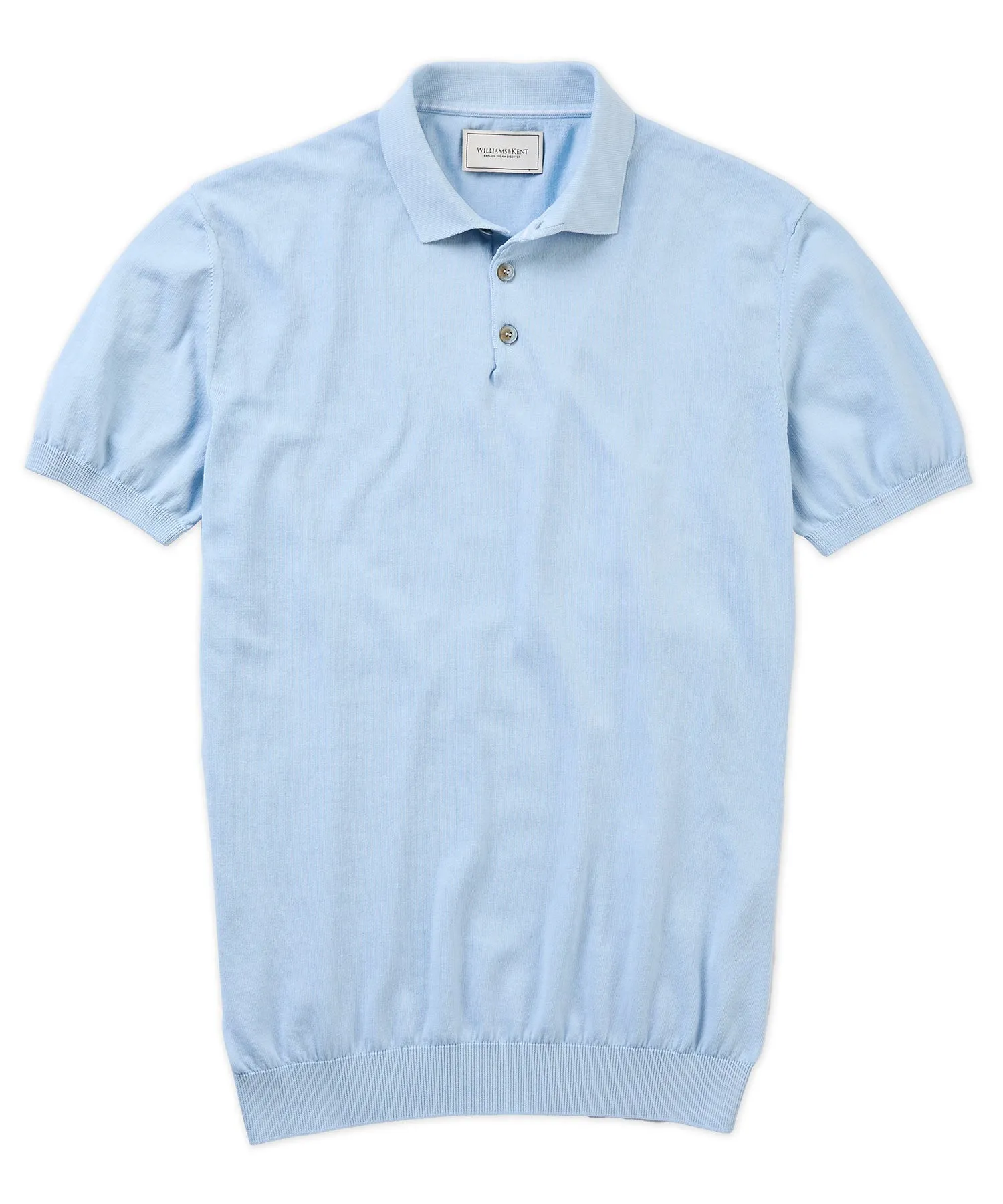 Cotton Knit Polo Shirt