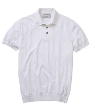 Cotton Knit Polo Shirt